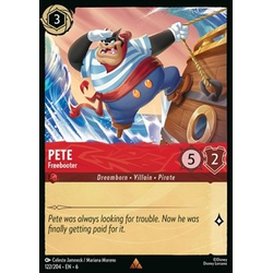 Lorcana Löskort: Azurite Sea: Pete - Freebooter