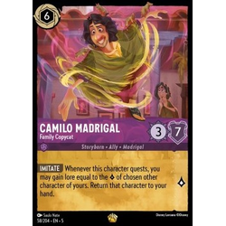 Lorcana Löskort: Shimmering Skies: Camilo Madrigal - Family Copycat (Foil)
