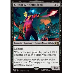 Magic löskort: Commander: Marvel Super Heroes: Citizen V, Helmut Zemo