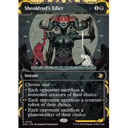 Magic löskort: Secrets of Strixhaven: Mystical Archive: Sheoldred's Edict