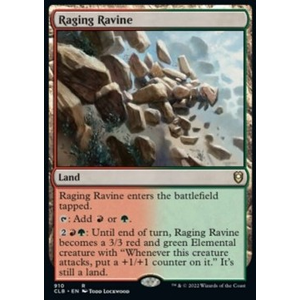 Magic löskort: Commander Legends: Battle for Baldur's Gate: Raging Ravine
