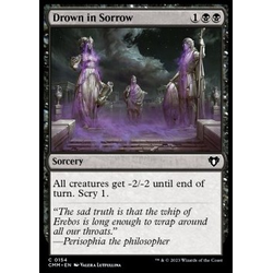 Magic löskort: Commander Masters: Drown in Sorrow (Foil)