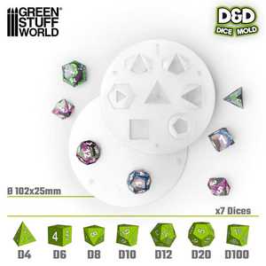Custom D&D Dice Mould