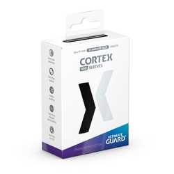 Card Sleeves Standard "Cortex" Black 66x91mm (100) (Ultimate Guard)