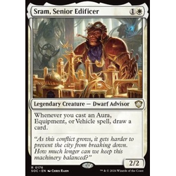 Magic löskort: Commander: Secrets of Strixhaven: Sram, Senior Edificer