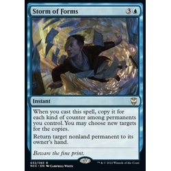 Magic löskort: Commander: Streets of New Capenna: Storm of Forms