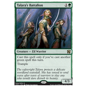 Magic löskort: Duel Decks: Elves vs Inventors: Talara's Battalion