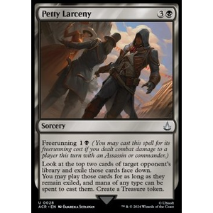 Magic löskort: Assassin's Creed: Petty Larceny