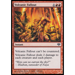 Magic löskort: Conflux: Volcanic Fallout (Foil)