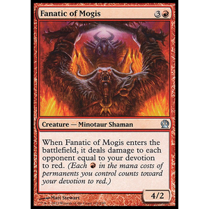 Magic löskort: Theros: Fanatic of Mogis