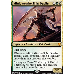Magic löskort: Commander 2017: Mirri, Weatherlight Duelist (Foil)