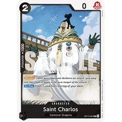 One Piece Löskort: Carrying on his Will: Saint Charlos