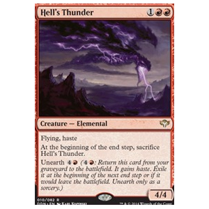 Magic löskort: Speed vs Cunning: Hell's Thunder