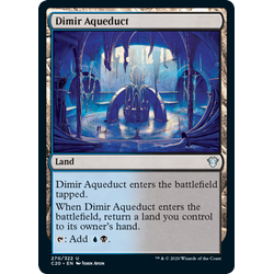 Magic löskort: Commander 2020: Dimir Aqueduct