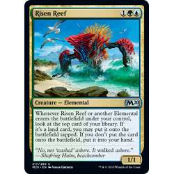 Magic löskort: Core Set 2020: Risen Reef