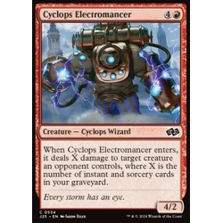 Magic löskort: Magic: Foundations Jumpstart: Cyclops Electromancer