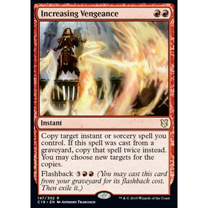 Magic löskort: Commander 2019: Increasing Vengeance
