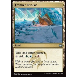 Magic löskort: Tarkir: Dragonstorm: Frontier Bivouac