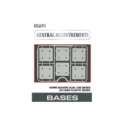 40mm Square Dual Use Bases (24)