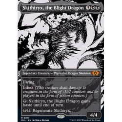 Magic löskort: Multiverse Legends: Skithiryx, the Blight Dragon (v.1)