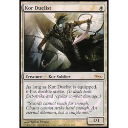 Magic löskort: Gateway Promo: Kor Duelist (Foil)