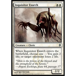 Magic löskort: New Phyrexia: Inquisitor Exarch