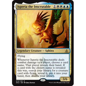 Magic löskort: Ravnica Allegiance Guild Kits: Isperia the Inscrutable