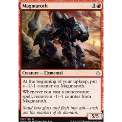 Magic löskort: Hour of Devastation: Magmaroth (Foil)
