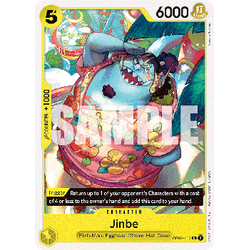 One Piece Löskort: 500 Years in the Future: Jinbe