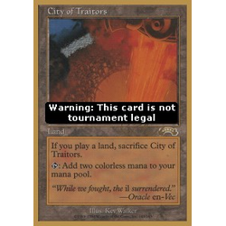 Magic löskort: World Cup Decks: City of Traitors
