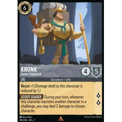 Lorcana Löskort: Rise of the Floodborn: Kronk - Junior Chipmunk (Foil)
