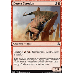 Magic löskort: Amonkhet: Desert Cerodon