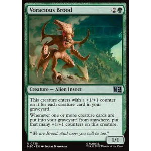 Magic löskort: Commander: Marvel Super Heroes: Voracious Brood