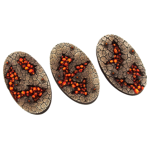 Chaos Waste Bases, Oval 75mm (2)