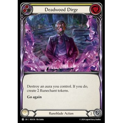 FaB Löskort: Rosetta: Deadwood Dirge (Yellow) (Rainbow Foil)