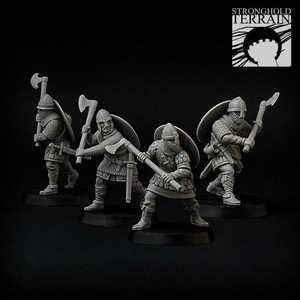 Varangian Guard With Dane Axes (4)
