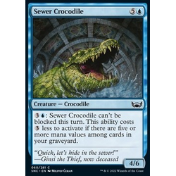 Magic löskort: Streets Of New Capenna: Sewer Crocodile