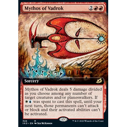 Magic löskort: Ikoria: Lair of Behemoths: Mythos of Vadrok (alternative art) (Foil)