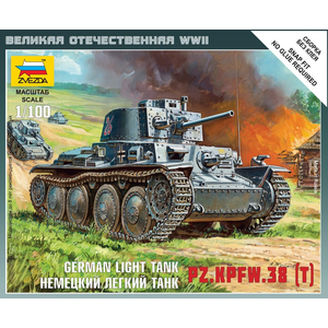 German Pz.Kfw 38(t) Light Tank 1/100