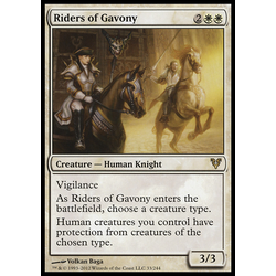 Magic löskort: Avacyn Restored: Riders of Gavony