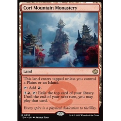 Magic löskort: Tarkir: Dragonstorm: Cori Mountain Monastery