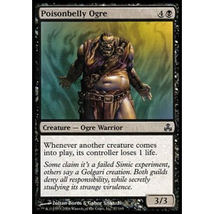 Magic löskort: Guildpact: Poisonbelly Ogre