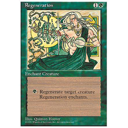 Magic löskort: 4th Edition: Regeneration