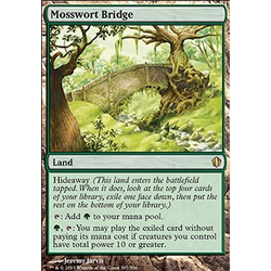 Magic löskort: Commander 2013: Mosswort Bridge