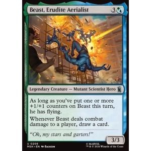 Magic löskort: Marvel Super Heroes: Beast, Erudite Aerialist