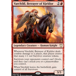 Magic löskort: Commander 2018: Varchild, Betrayer of Kjeldor