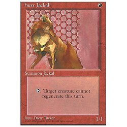 Magic löskort: 4th Edition: Hurr Jackal