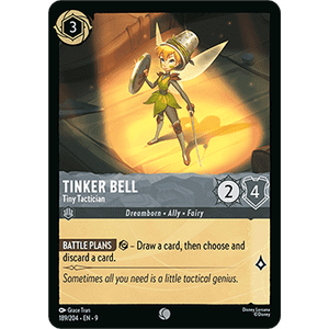 Lorcana Löskort: Fabled: Tinker Bell - Tiny Tactician