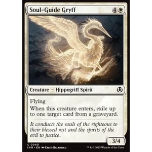 Magic löskort: Magic: Innistrad Remastered: Soul-Guide Gryff (Foil)
