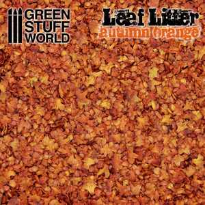 Leaf Litter - Orange Autumn Leaves